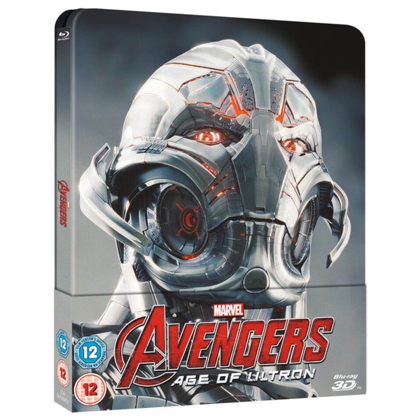 Avengers: Age Of Ultron 3D (Includes 2D Version) - Zavvi Exclusive Lenticular Edition Steelbook
