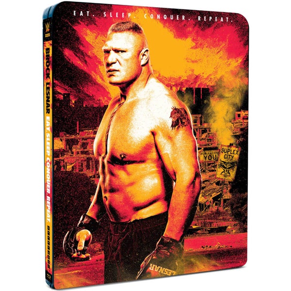 WWE: Brock Lesnar - Eat. Sleep. Conquer. Repeat. (Limited Edition Steelbook) (UK EDITION)