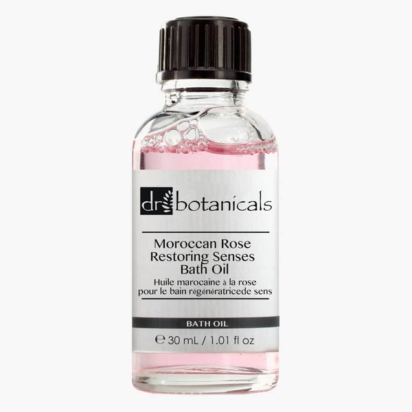 Dr Botanicals Moroccan Rose Restoring Senses Bath Oil 30 ml