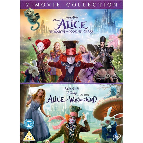 Alice Through the Looking Glass/Alice In Wonderland Double Pack
