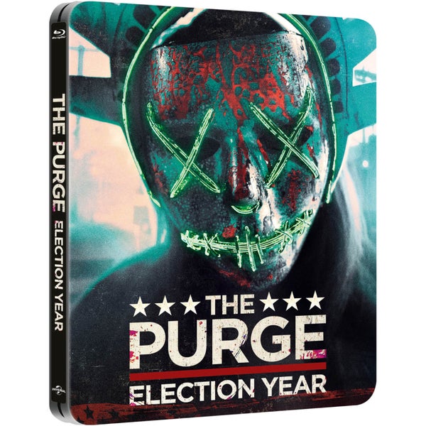 The Purge: Election Year – Zavvi UK Exclusive Limited Edition Steelbook (Limited to 2000 Copies)