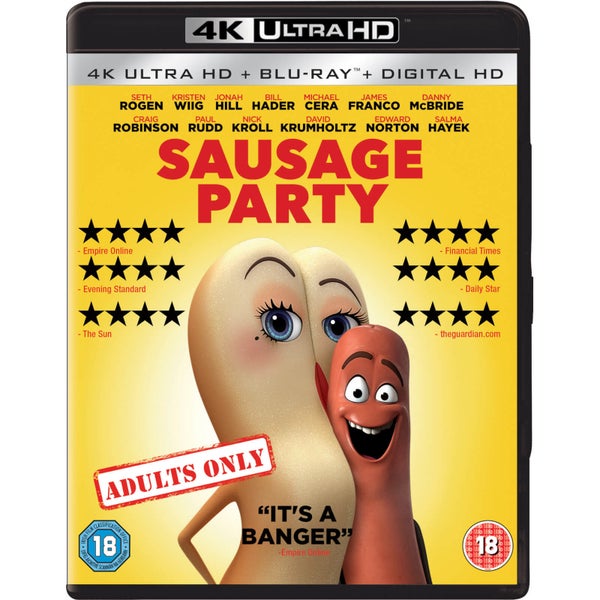 Sausage Party - 4K Ultra HD (2 Disc BD)