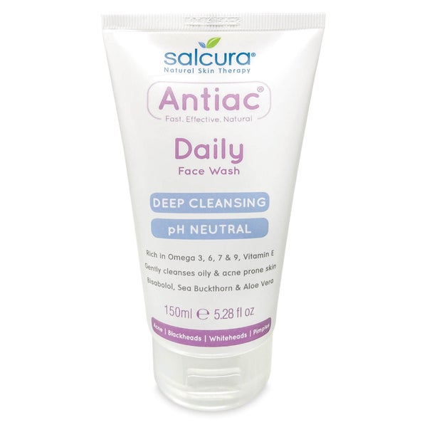 Limpiador facial diario Antiac de Salcura (150 ml)