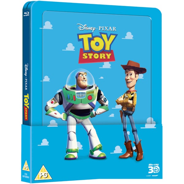 Toy Story 1 3D (Includes 2D Version) - Zavvi UK Exclusive Lenticular Edition Steelbook
