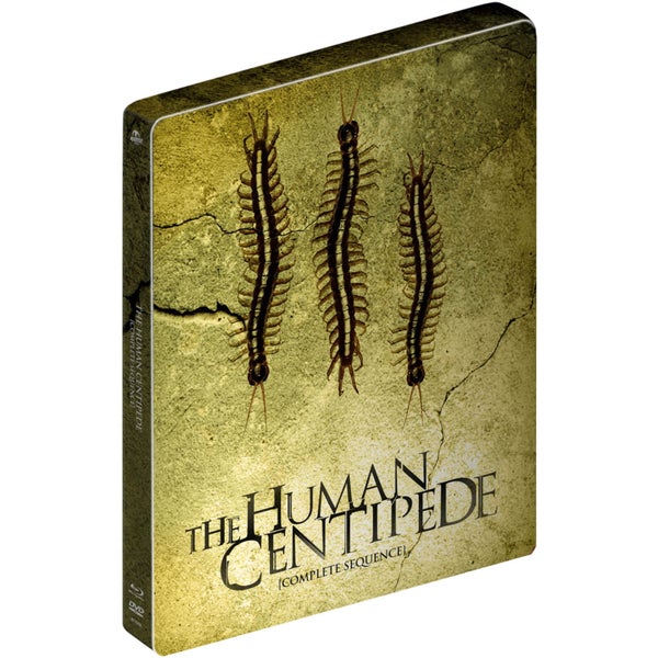 The Human Centipede I, II & III - Zavvi Exclusive Limited Edition Steelbook