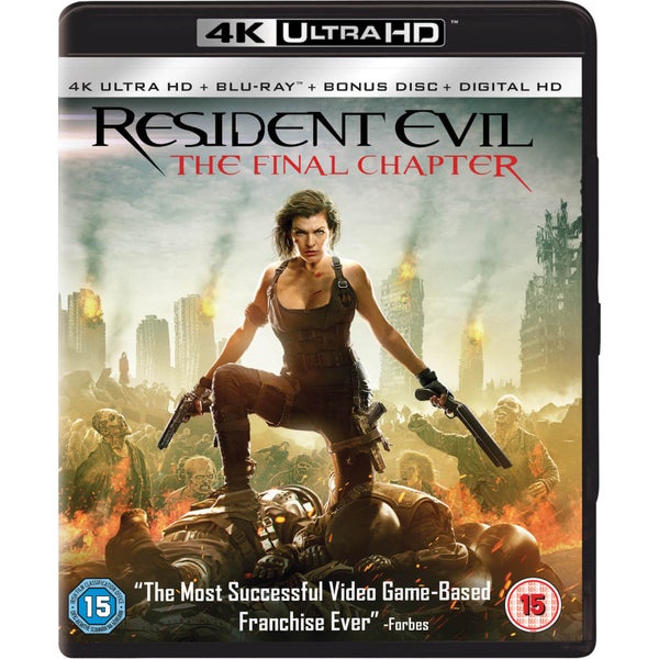 Resident Evil: The Final Chapter - 4K Ultra HD (inclusief UV kopie)