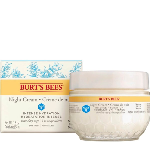Crème de nuit Hydratation intense Burt's Bees 50 g