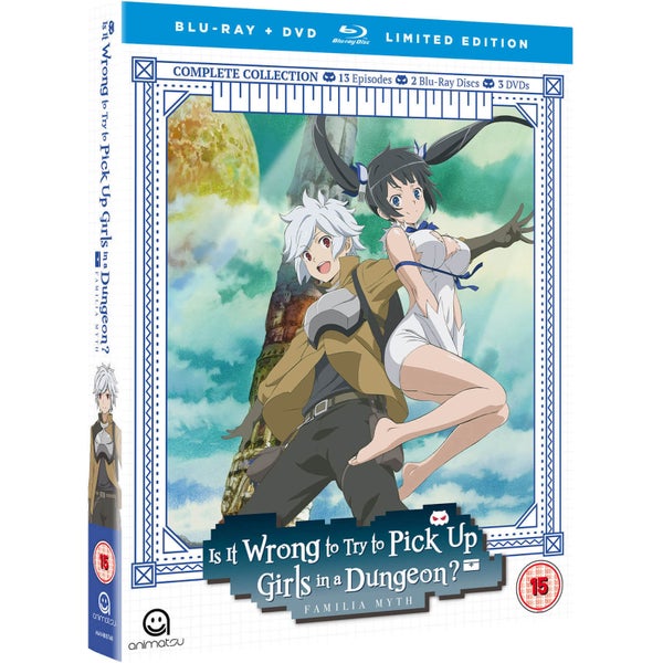 Is It Wrong To Try To Pick Up Girls In A Dungeon? Complete Season 1 Collection - Standard Edition