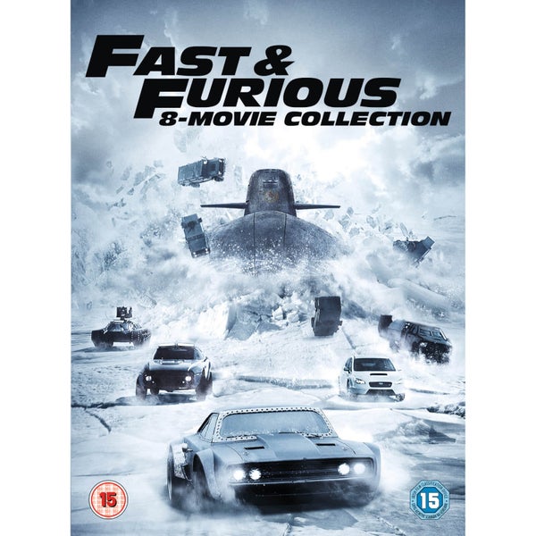 Fast & Furious - Collection de 8 films (avec téléchargement numérique)