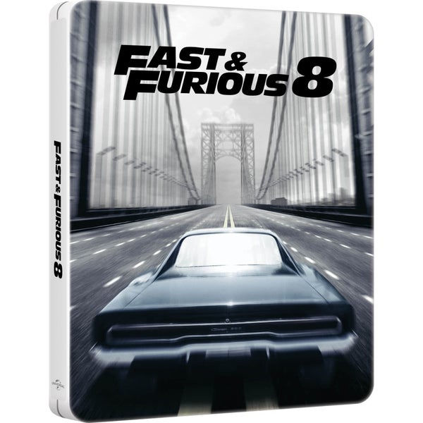 Fast & Furious 8 - Zavvi Exclusive Limited Edition Steelbook (Includes Digital Download)
