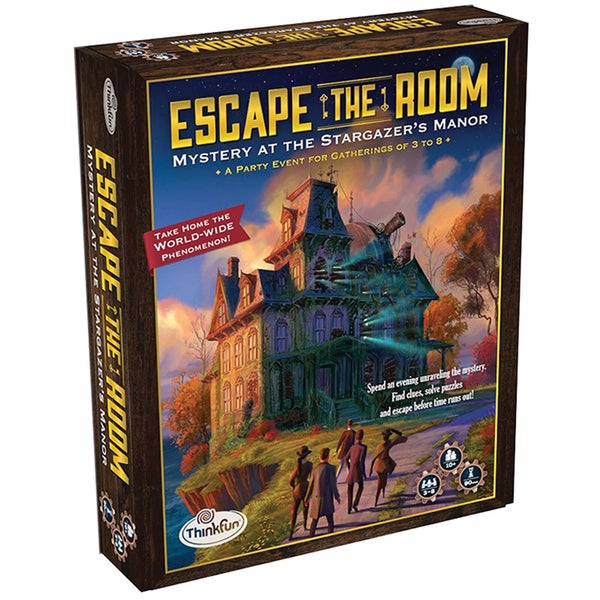 Thinkfun Escape the Room Party Game - Mystery at the Stargazer’s Manor