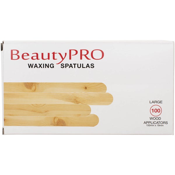 BeautyPro Waxing Spatulas Large