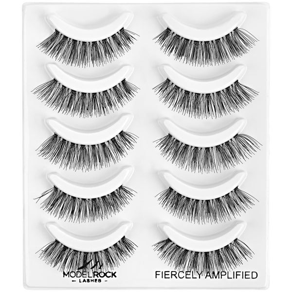 ModelRock Fiercely Amplified Lash Pack - 5 Pairs