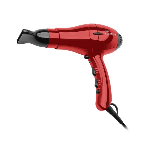 Wahl Supadryer 1800 Ionic Hair Dryer Red