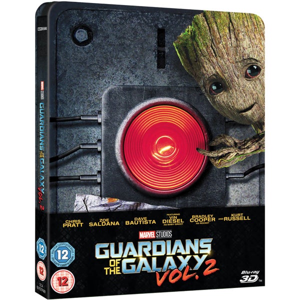 Guardians of the Galaxy Vol. 2 3D (Includes 2D Version) - Zavvi UK Exclusive Limited Edition Steelbook
