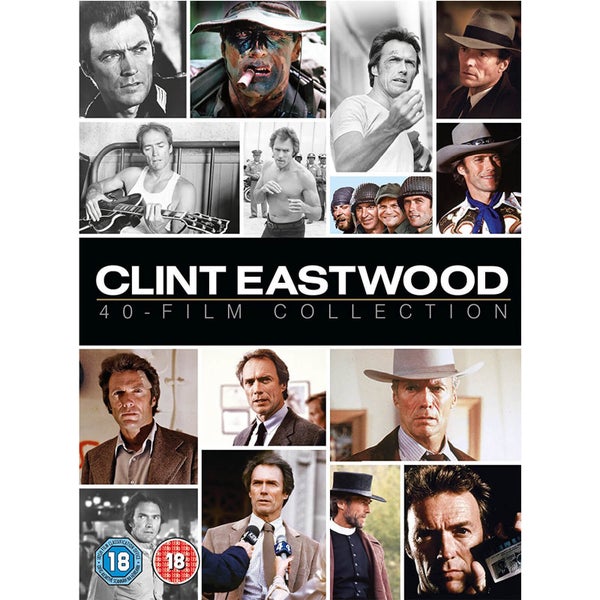 Clint Eastwood 40 film collectie