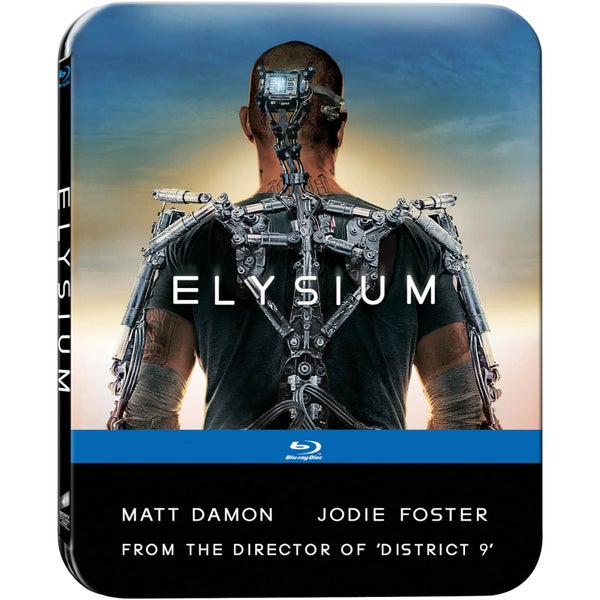 Elysium - Zavvi UK Exclusive Limited Edition Steelbook (Includes DVD Version) (Limited to 1000 Copies)