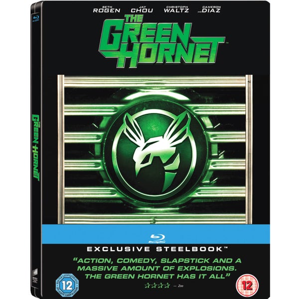 The Green Hornet - Zavvi UK Exclusive Limited Edition Steelbook (Includes DVD Version) (Limited to 1000 Copies)