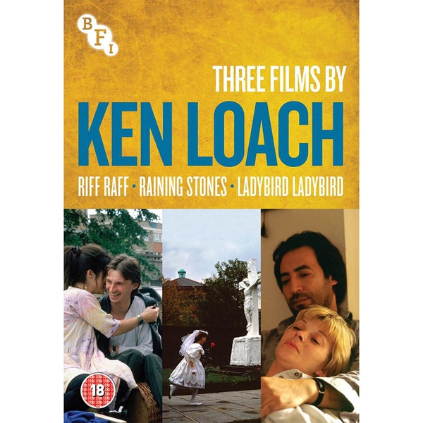 Collection Ken Loach : Riff Raff, Raining Stones, Ladybird