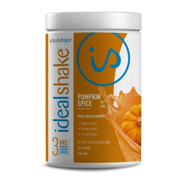 IdealShake Pumpkin Spice - Meal Replacement Shake - 30 Servings