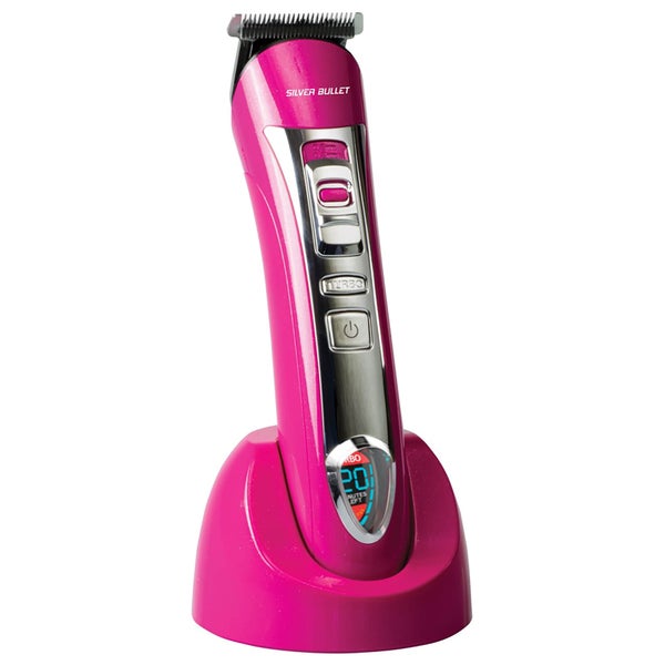Silver Bullet Lithium 100 Pro Professional Trimmer - Pink