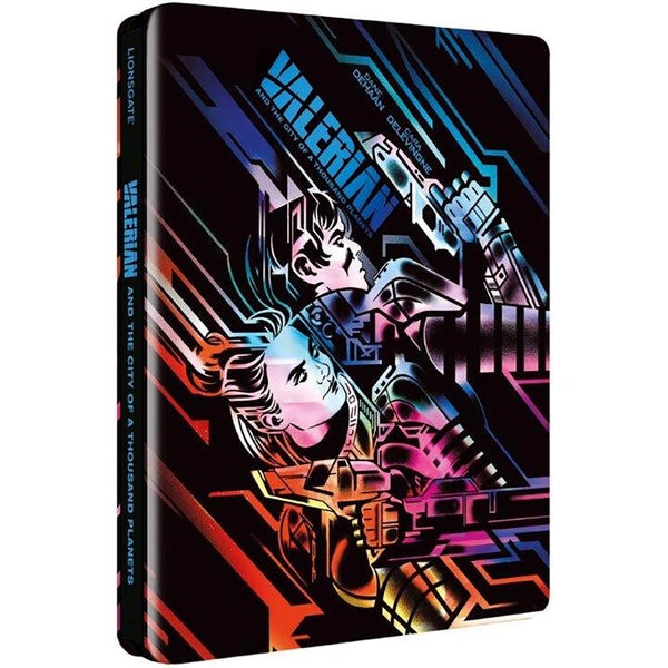 Valerian and the City of A Thousand Planets 3D (Includes 2D Version) (UV Copy) - Limited Edition Steelbook