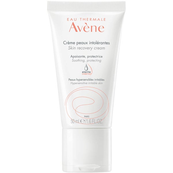 Crème Peaux Intolérantes Apaisante et Protectrice pour Peaux Très Sensibles Skin Recovery Avène 50 ml