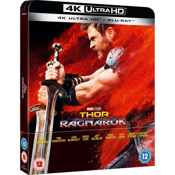 Thor: Ragnarok - 4K Ultra HD (Including 2D Blu-ray) - Zavvi Exclusive Limited Edition Steelbook