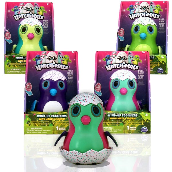 Hatchimals Wind-Up Egglider with Lights and Sound