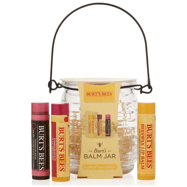 Подарочный набор бальзамов для губ Burt's Bees Burt's Balm Jar Gift Set