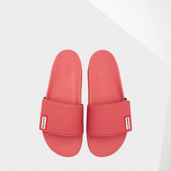 Hunter Women's Original Adjustable Slide Sandals - Peony