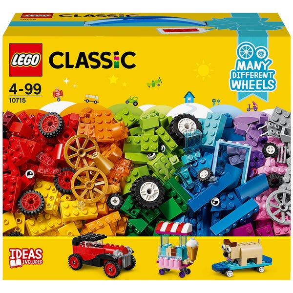 LEGO Classic : La boîte de briques et de roues LEGO (10715)