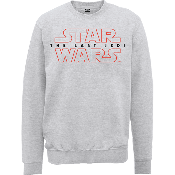 Felpa Star Wars The Last Jedi Grey - Uomo