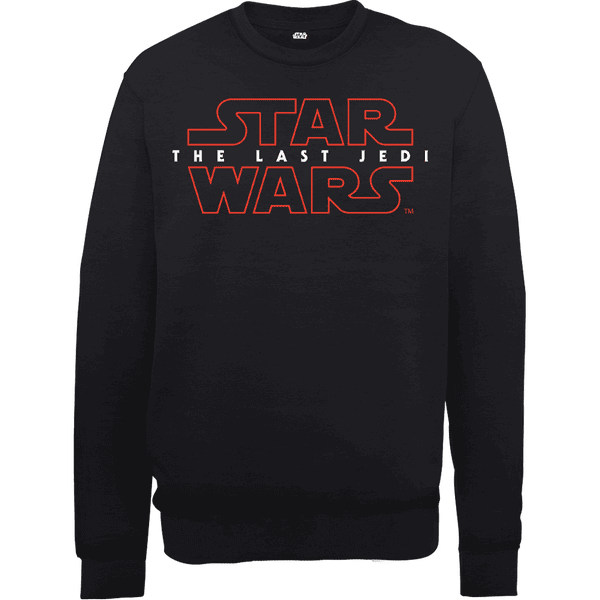 Star Wars Die letzten Jedi (The Last Jedi) Men's Schwarz Pullover