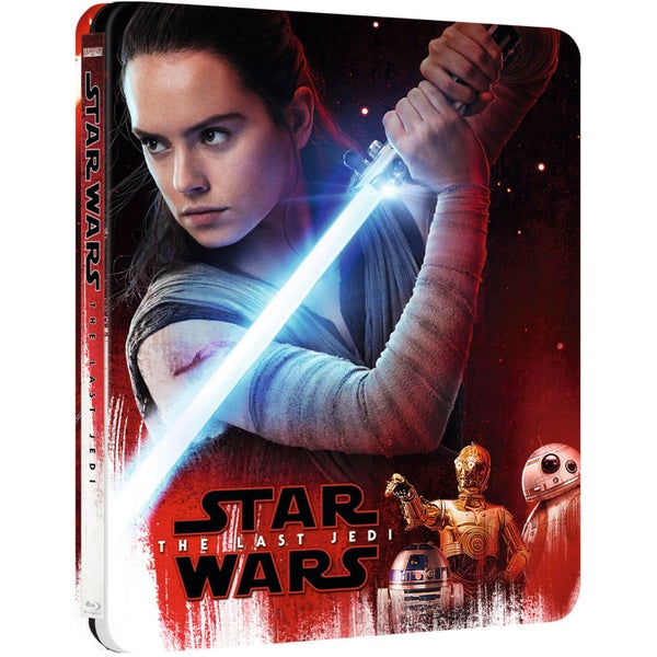 Star Wars: The Last Jedi 3D (Includes 2D Version) - Zavvi Exclusive Limited Edition Steelbook