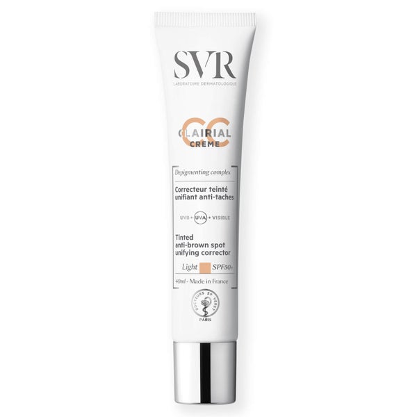 Crema con protección solar CLAIRIAL CC Crème de SVR Laboratoires - Light FPS 50+ 40 ml