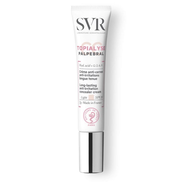 SVR Topialyse Palpébrale CC Dry + Sensitive Eye Lid Tinted Cream, Light - 7g