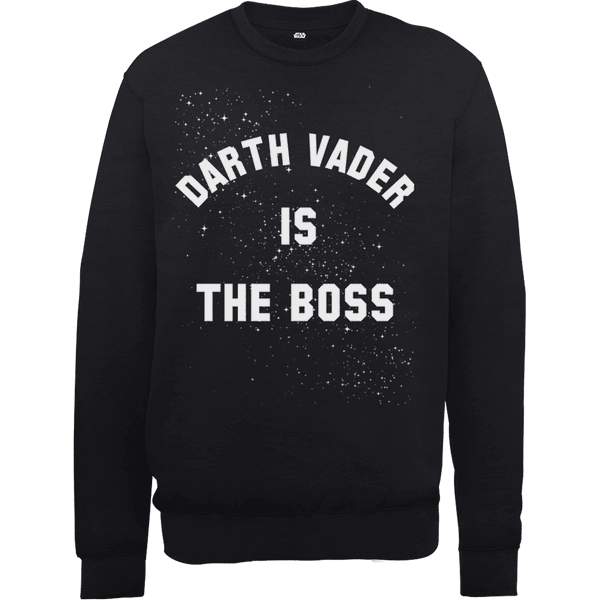 Star Wars Darth Vader Is The Boss Pullover - Schwarz