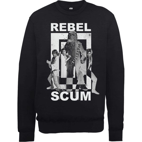 Felpa Star Wars Rebel Scum- Nero
