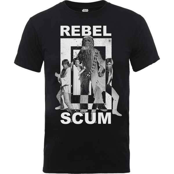 Star Wars Rebel Scum T-Shirt - Black