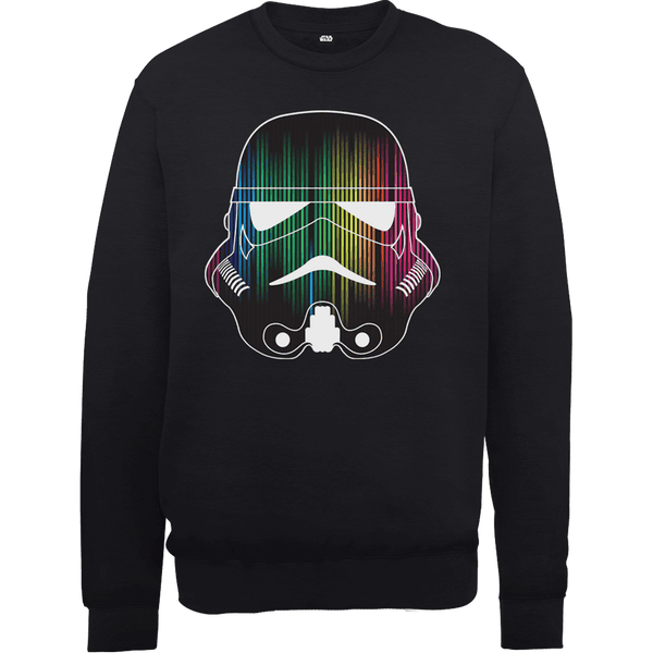 Star Wars Vertical Lights Stormtrooper Sweatshirt - Black
