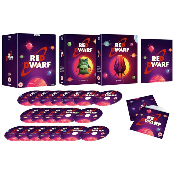 Red Dwarf Serie 1 - 8 Boxset