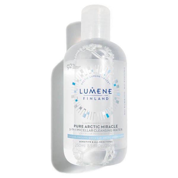 Lumene Nordic Hydra [Lähde] Pure Arctic Miracle acqua micellare detergente 3 in 1 250 ml