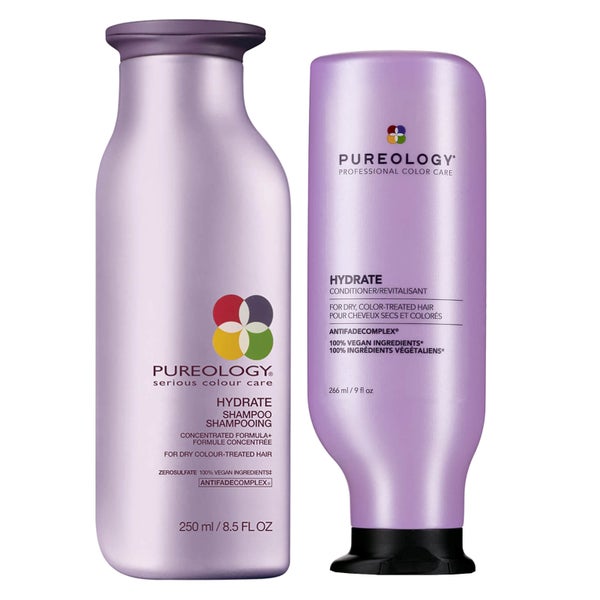 Duo de Shampooing et d'Après-Shampooing Hydrate Pureology 250 ml
