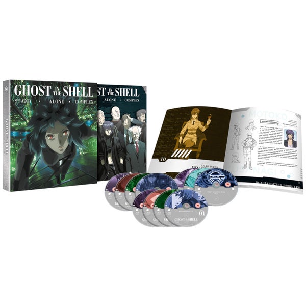Ghost in the Shell: Stand Alone Complex Complete Series Collection - Deluxe Edition (Zavvi Exclusive)