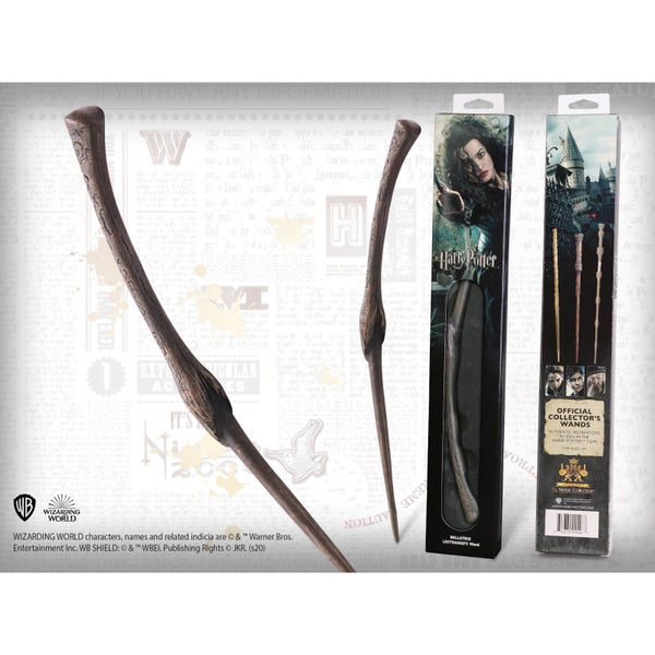 Harry Potter Bellatrix Lestrange's Wand with Window Box