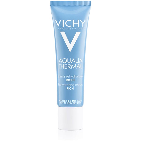 Tubo de crema de textura rica Aqualia Thermal de Vichy 30 ml
