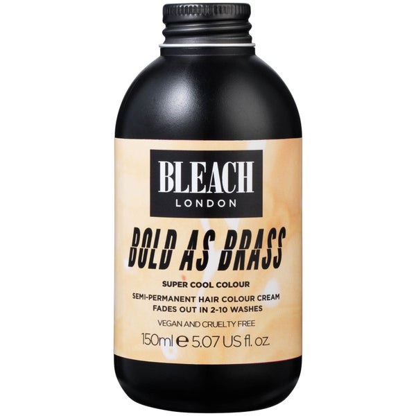 BLEACH LONDON Bold As Brass Super Cool Colour szampon do tymczasowej koloryzacji włosów 150 ml