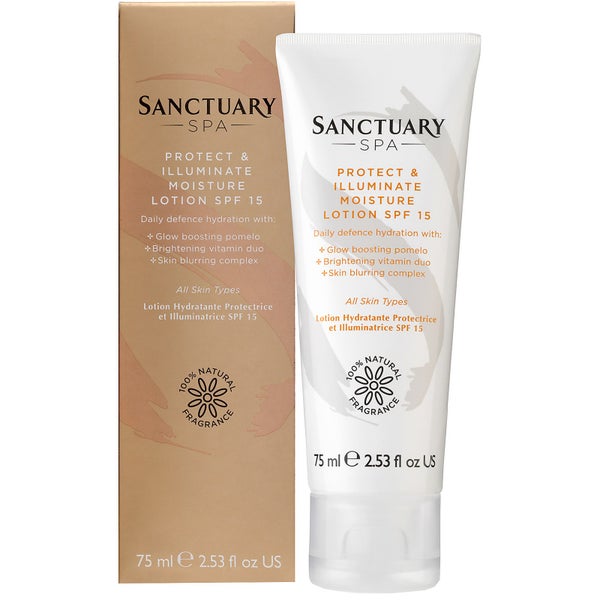 Sanctuary Spa Protect and Illuminate Moisture Lotion 75 ml