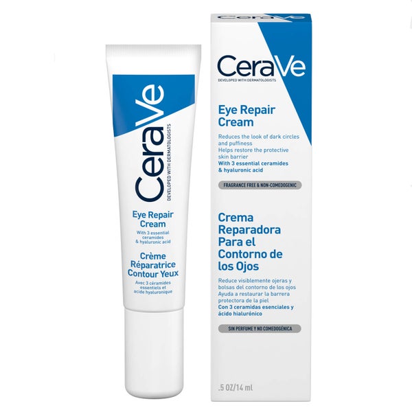Crema de contorno de ojos reparadora de CeraVe 14 ml